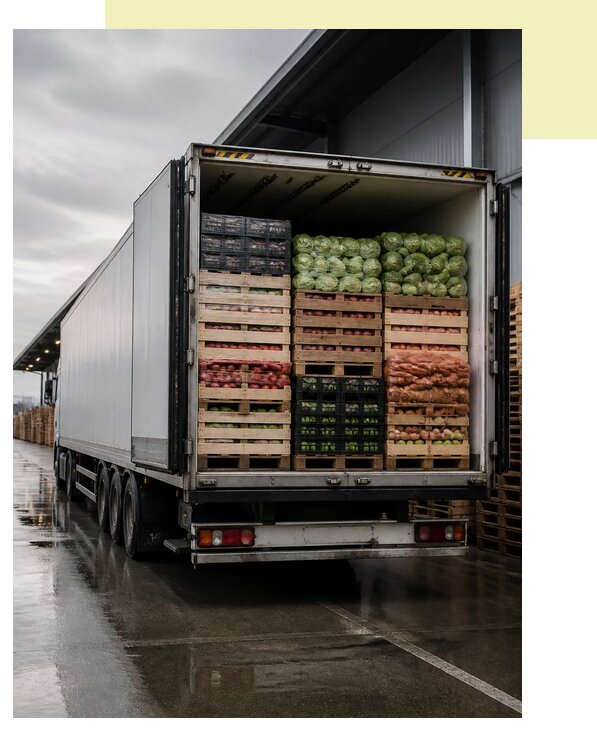 Перевозка плодоовощной продукции в Усть-Лабинск по цене от 5108 р. | Агросервис-Улб